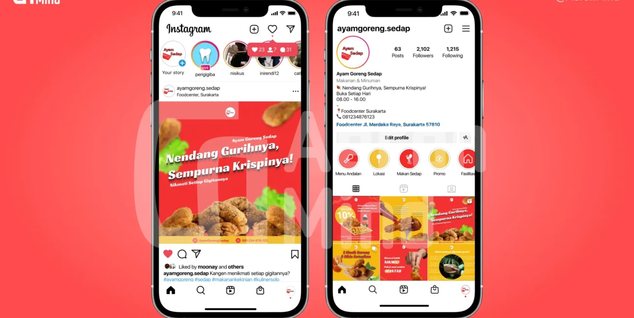 Ayam Goreng Sedap adalah sebuah usaha UMKM (Small and Medium Enterprise) yang menyajikan menu utama ayam goreng yang menampilkan ciri khas unik dan cita rasa yang otentik Indonesia.